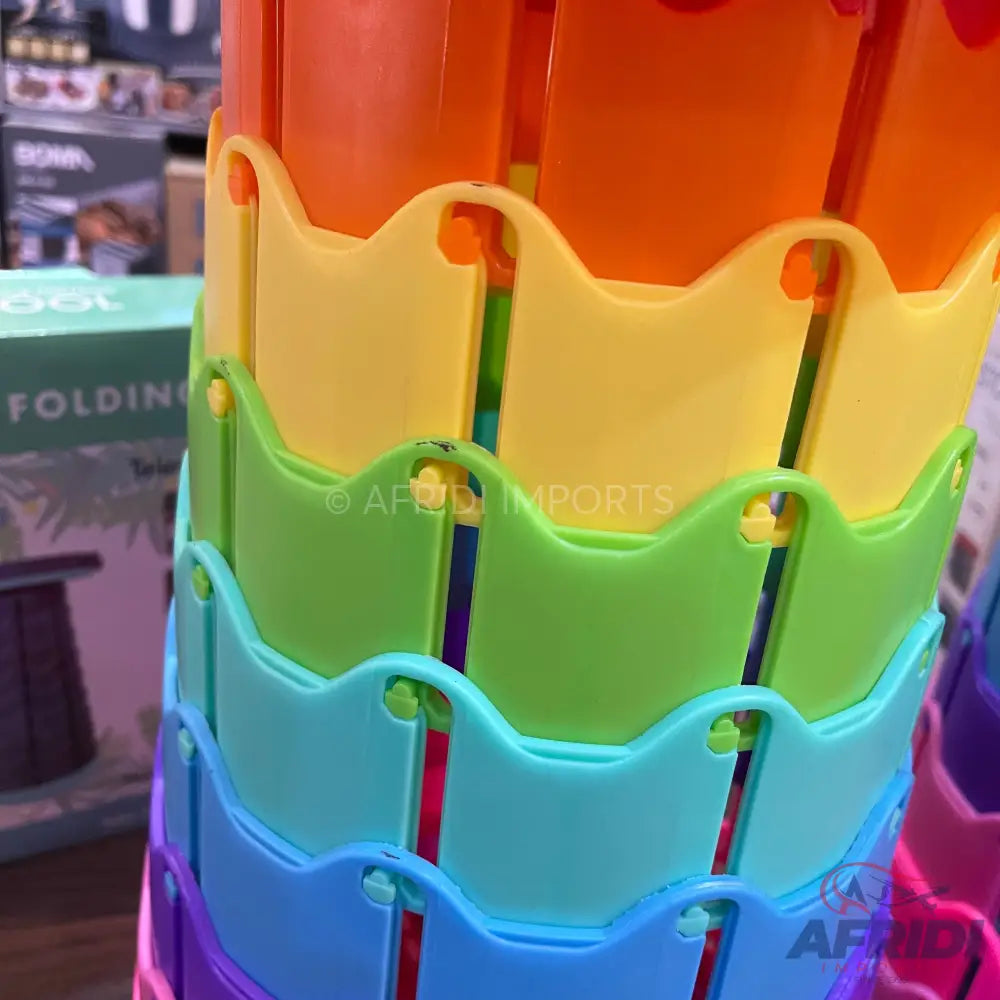 Lot Imported Folding Carrying Stool