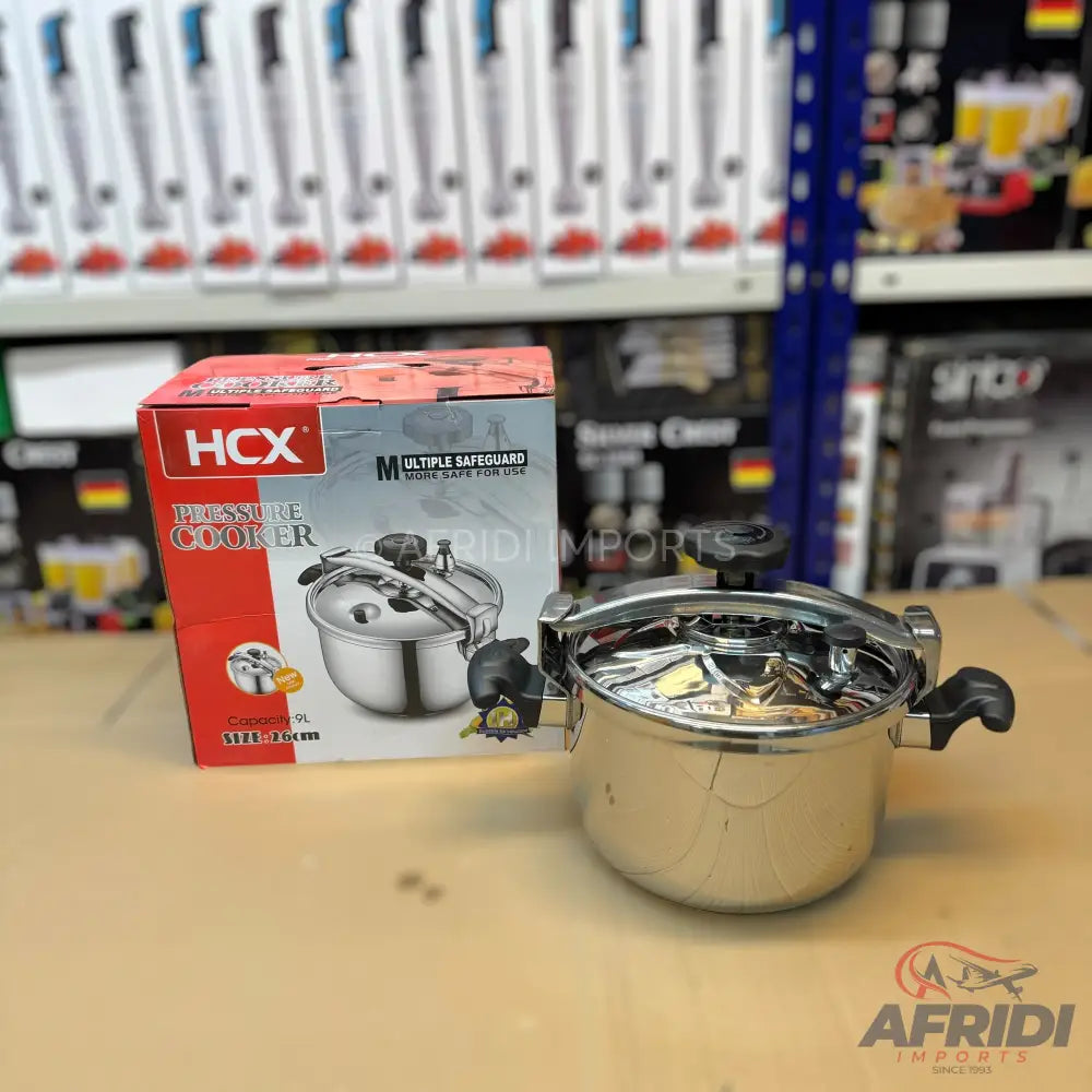Lot Imported HCX Stainless Steel Pressure Cooker
