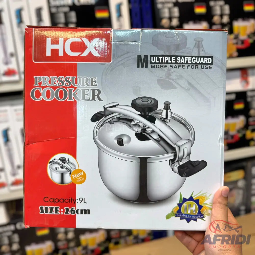 Lot Imported HCX Stainless Steel Pressure Cooker