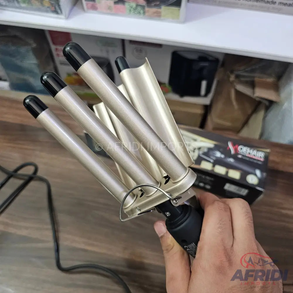 Lot Imported Moehair Hair Curler Iron