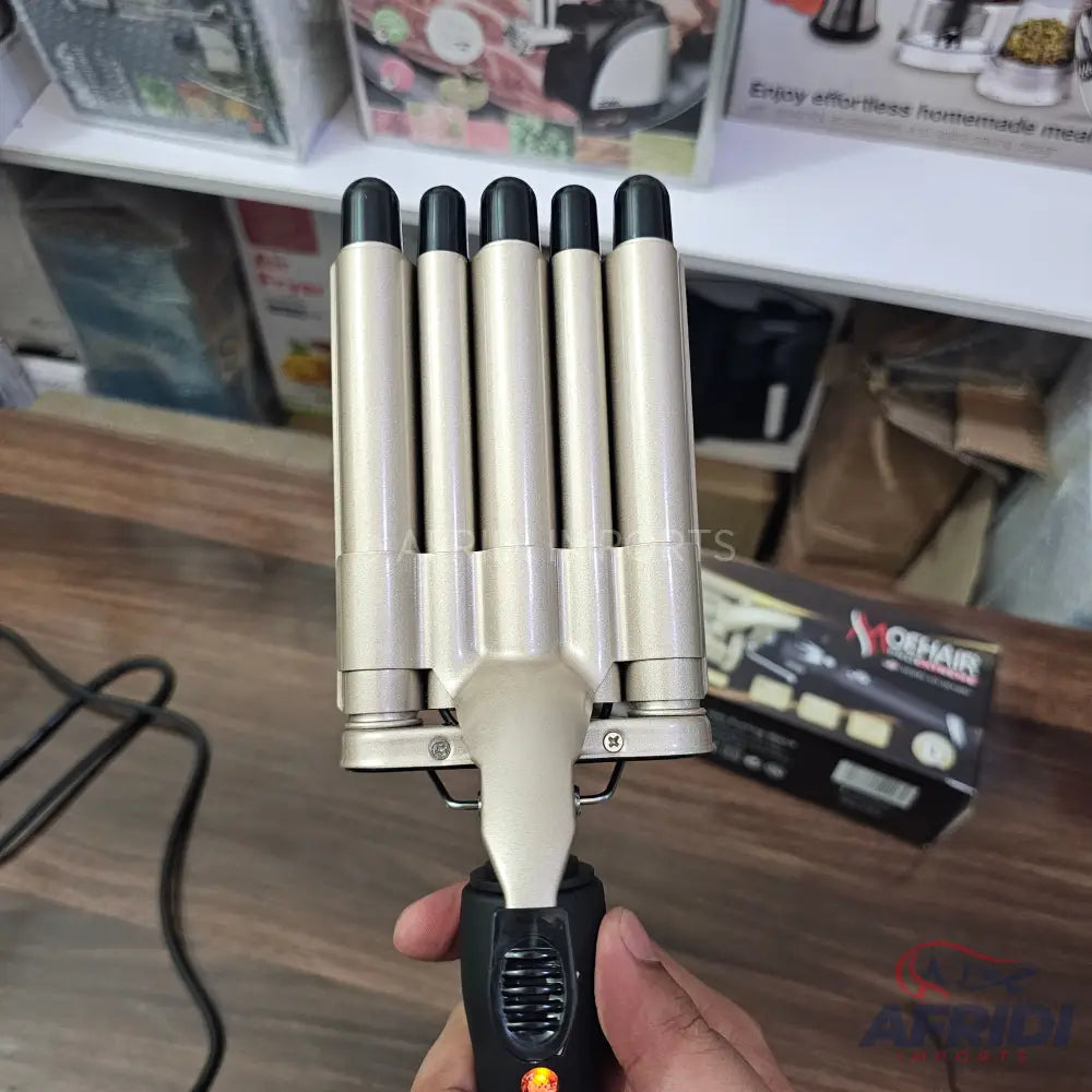 Lot Imported Moehair Hair Curler Iron