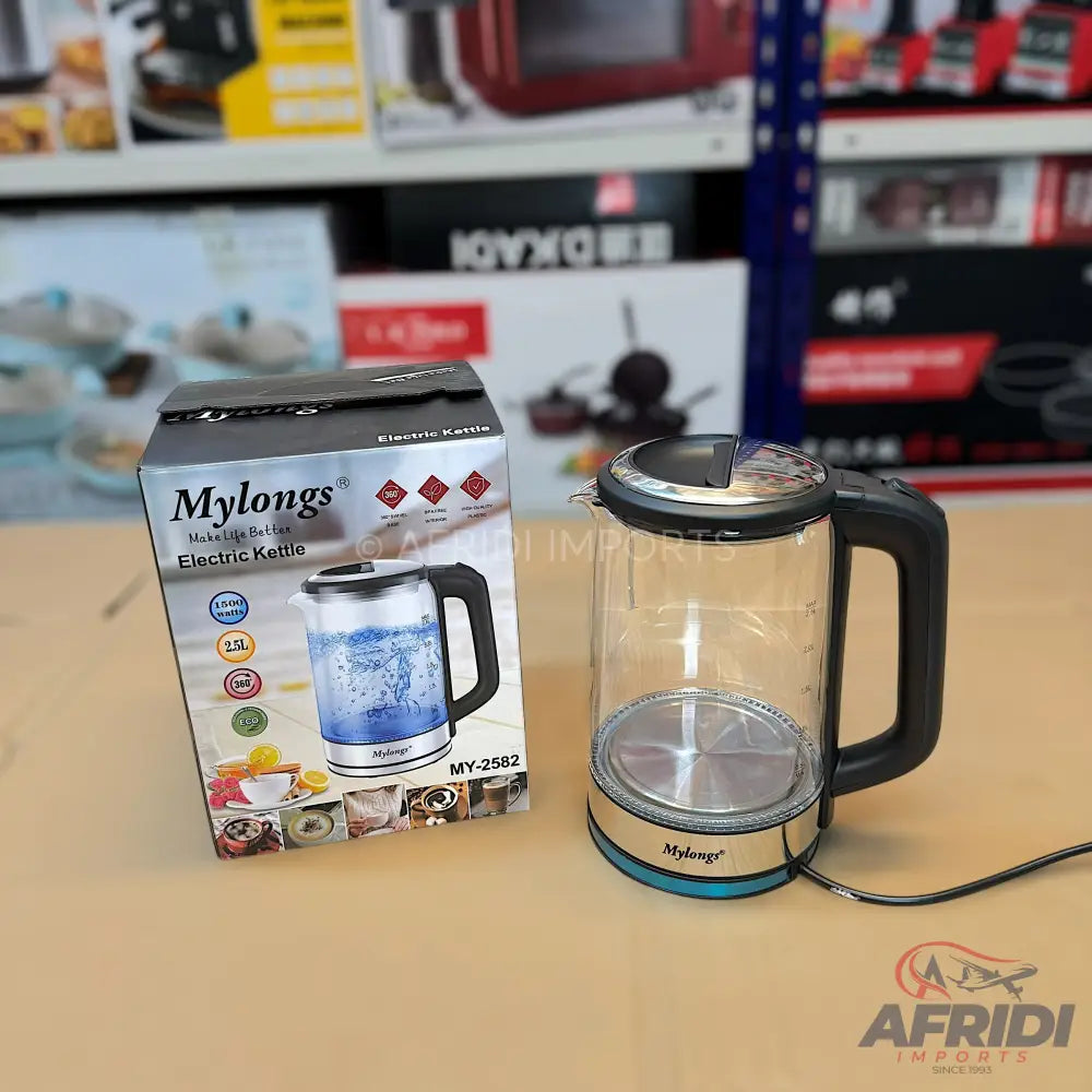 Lot Imported Mylongs 2.5L Electric Kettle