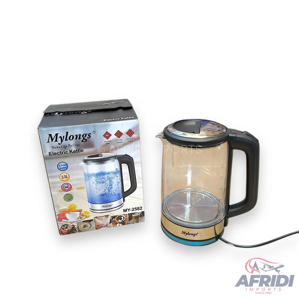 Lot Imported Mylongs 2.5L Electric Kettle