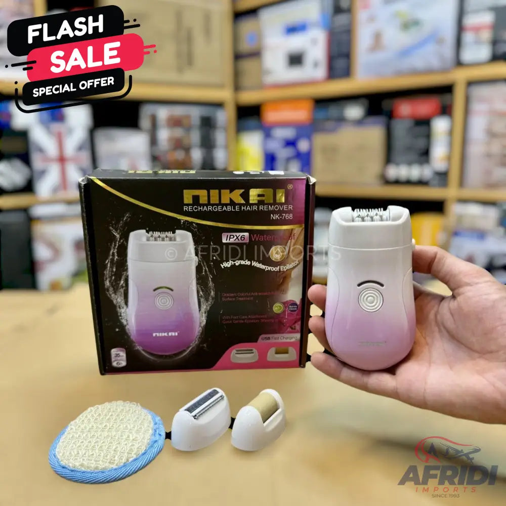 Lot Imported Nikai 3-in-1 Recharegeable Hair Remover NK-768