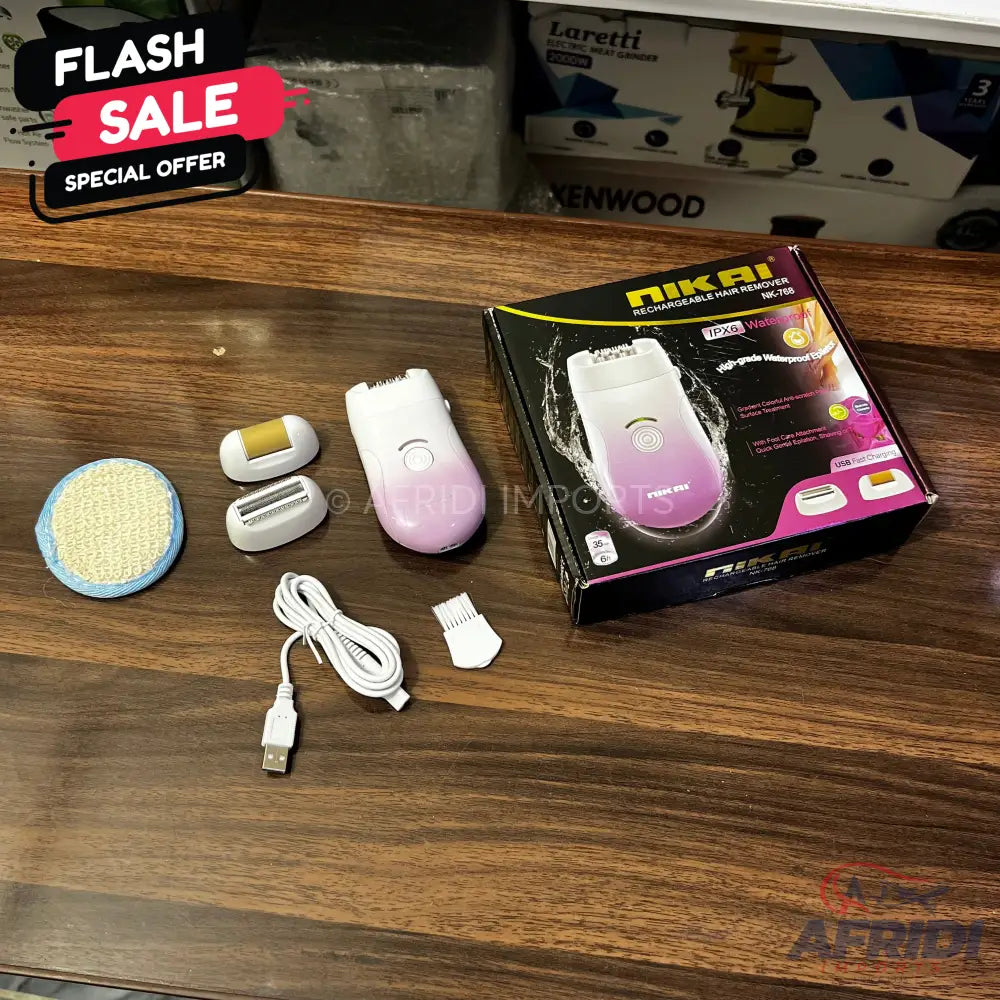 Lot Imported Nikai 3-in-1 Recharegeable Hair Remover NK-768