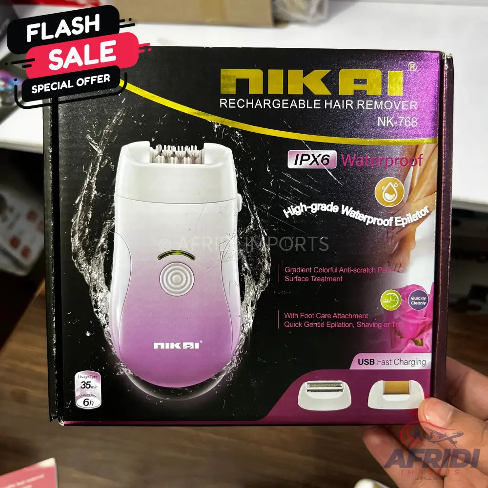 Lot Imported Nikai 3-in-1 Recharegeable Hair Remover NK-768