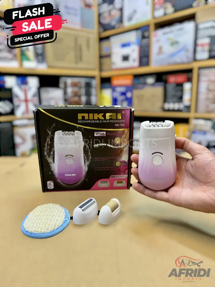 Lot Imported Nikai 3-in-1 Recharegeable Hair Remover NK-768