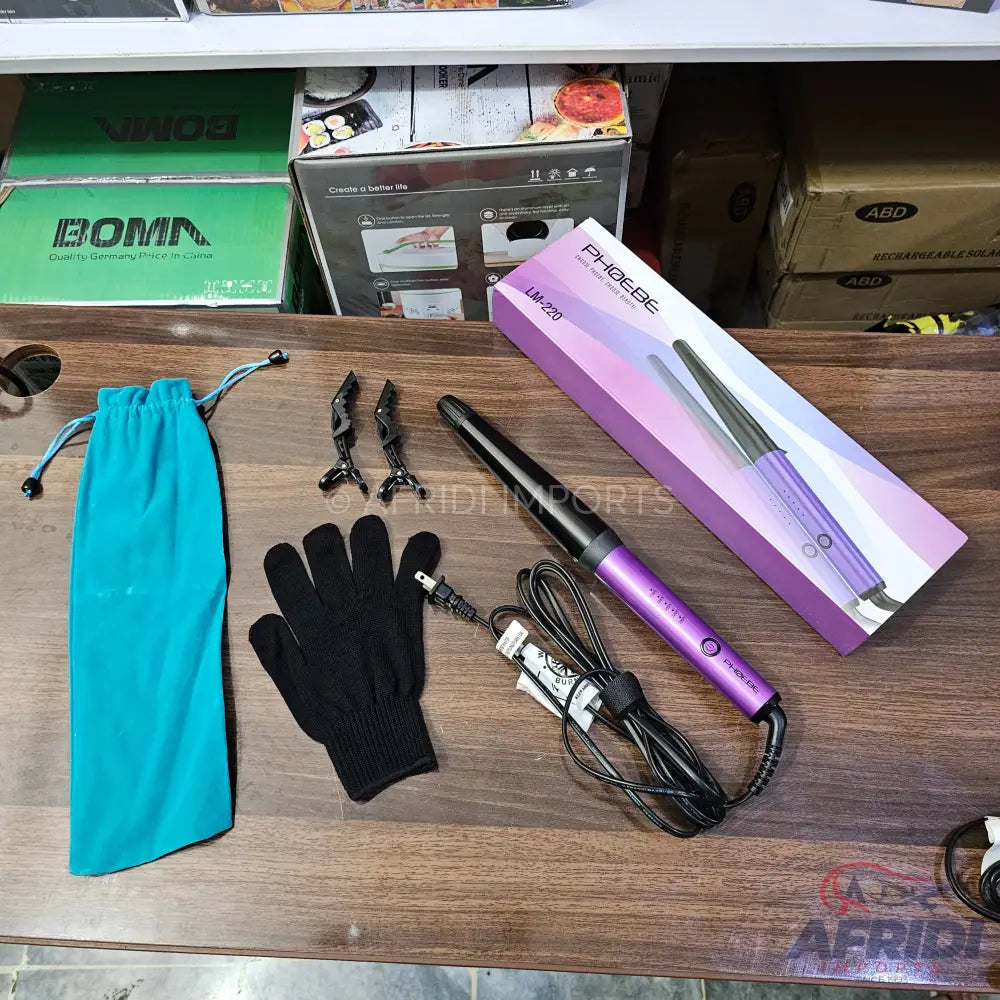Lot Imported Phoebe Hair Curling Iron