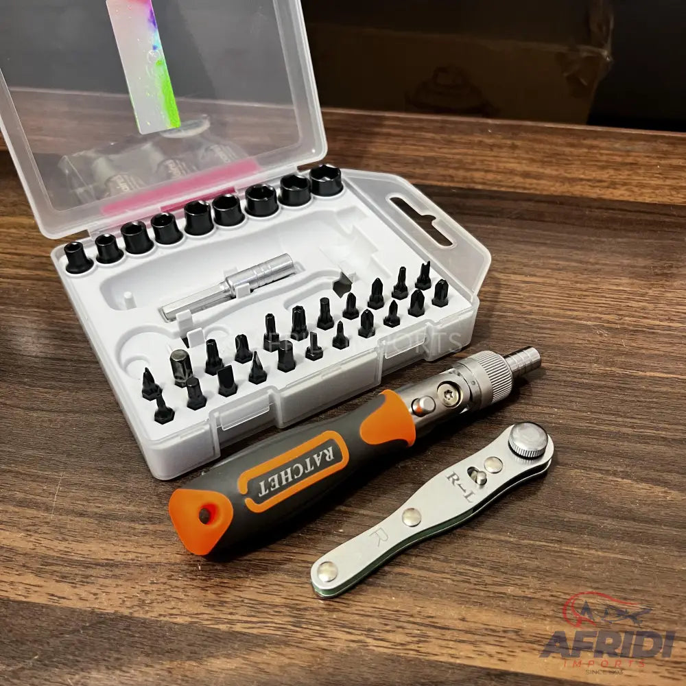 Lot Imported Ratchet 34pcs Screwdriver Kit