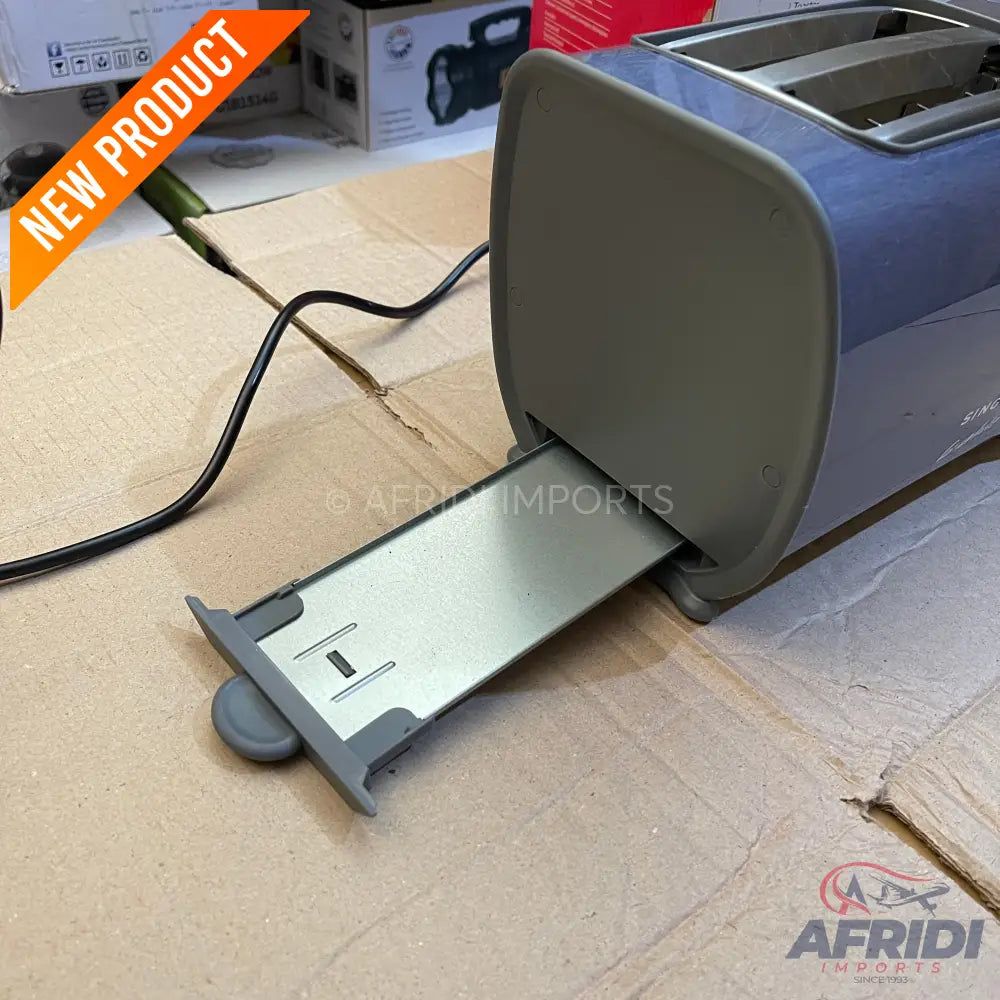 Lot Imported Singer Graphite SLice Toaster