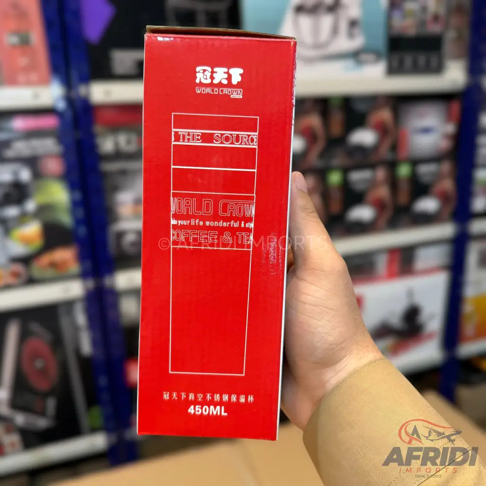 Lot Imported World Crown 450ml Vacuum Bottle