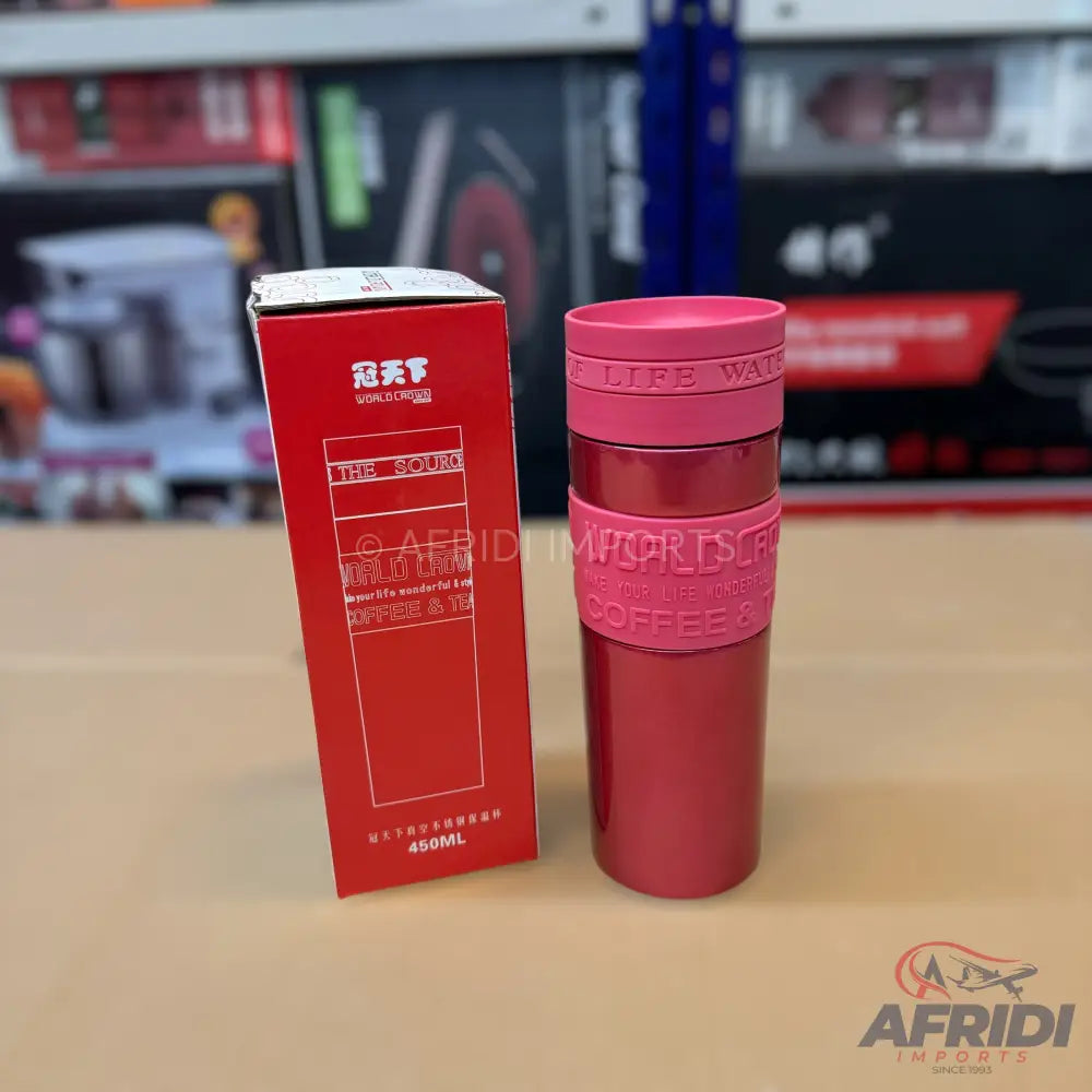 Lot Imported World Crown 450ml Vacuum Bottle