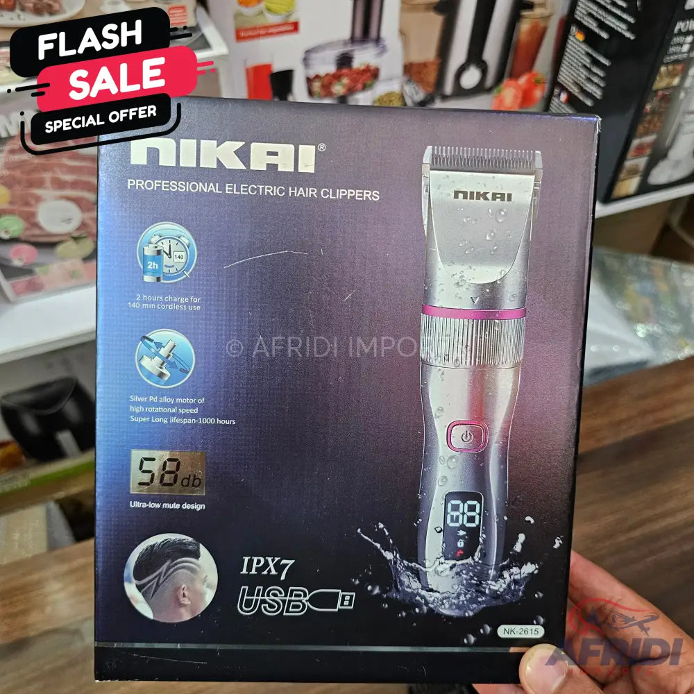 Nikai Hair Trimmer - Japan Lot Imported - 2Hours Backup