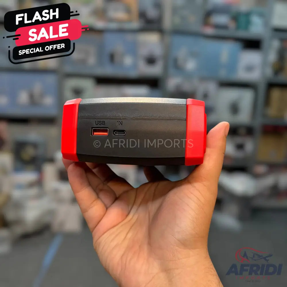 Rechargeable 2-in-1 Tire Inflator & Jump Starter