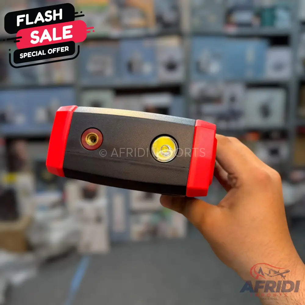 Rechargeable 2-in-1 Tire Inflator & Jump Starter